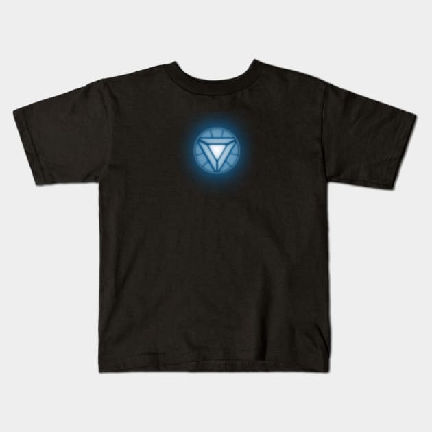 Arc Reactor Kids T-Shirt by Spaksu